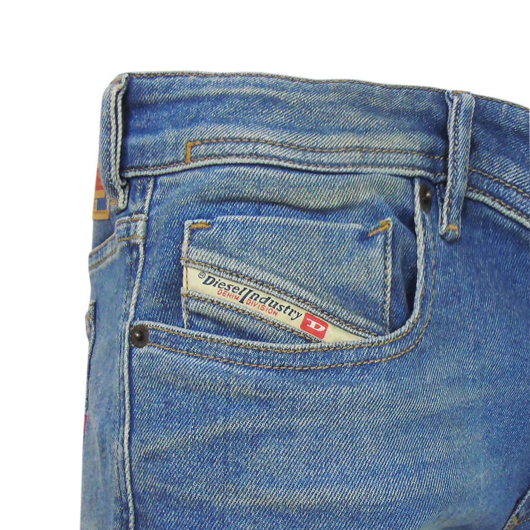 Diesel 1979 Sleenker Blue Denim Jeans