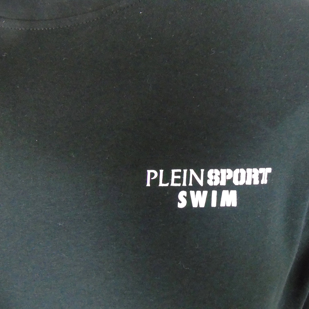 Plein Sport Scratch Logo Black T-Shirt
