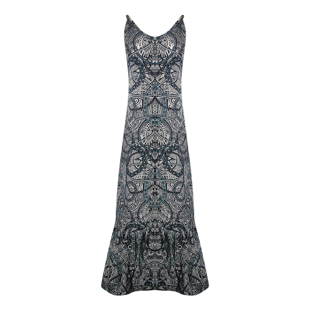 Inoa Fashion Jafari 120211 Frill Strap Maxi Womens