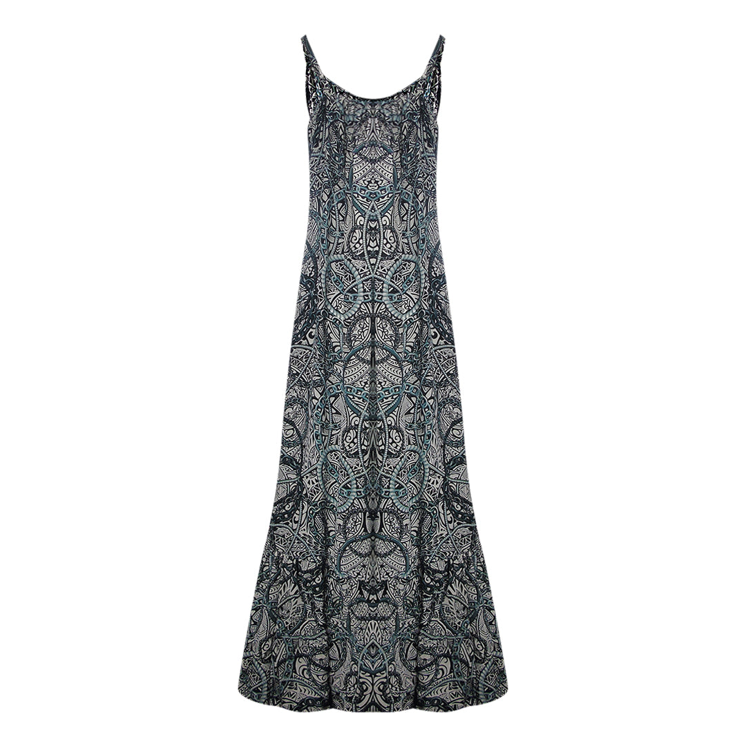 Inoa Fashion Jafari 120211 Frill Strap Maxi Womens