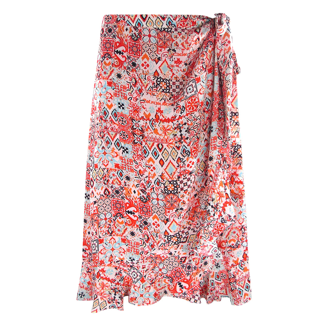 Inoa Fashion Aleppo/1928 Wrap Around Short Skirt Womens