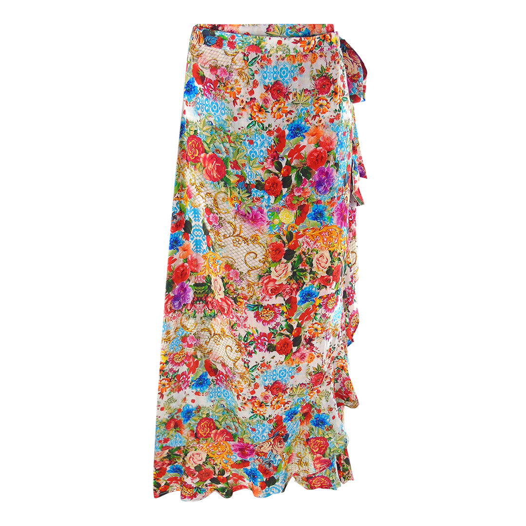Inoa Fashion Covent Garden/1916 Multicoloured Long Wrap Skirt Female