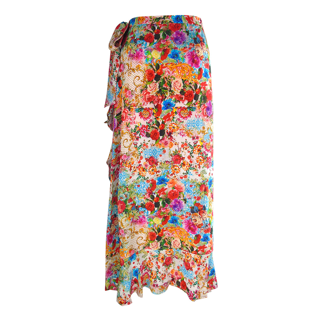Inoa Fashion Covent Garden/1916 Multicoloured Long Wrap Skirt Female