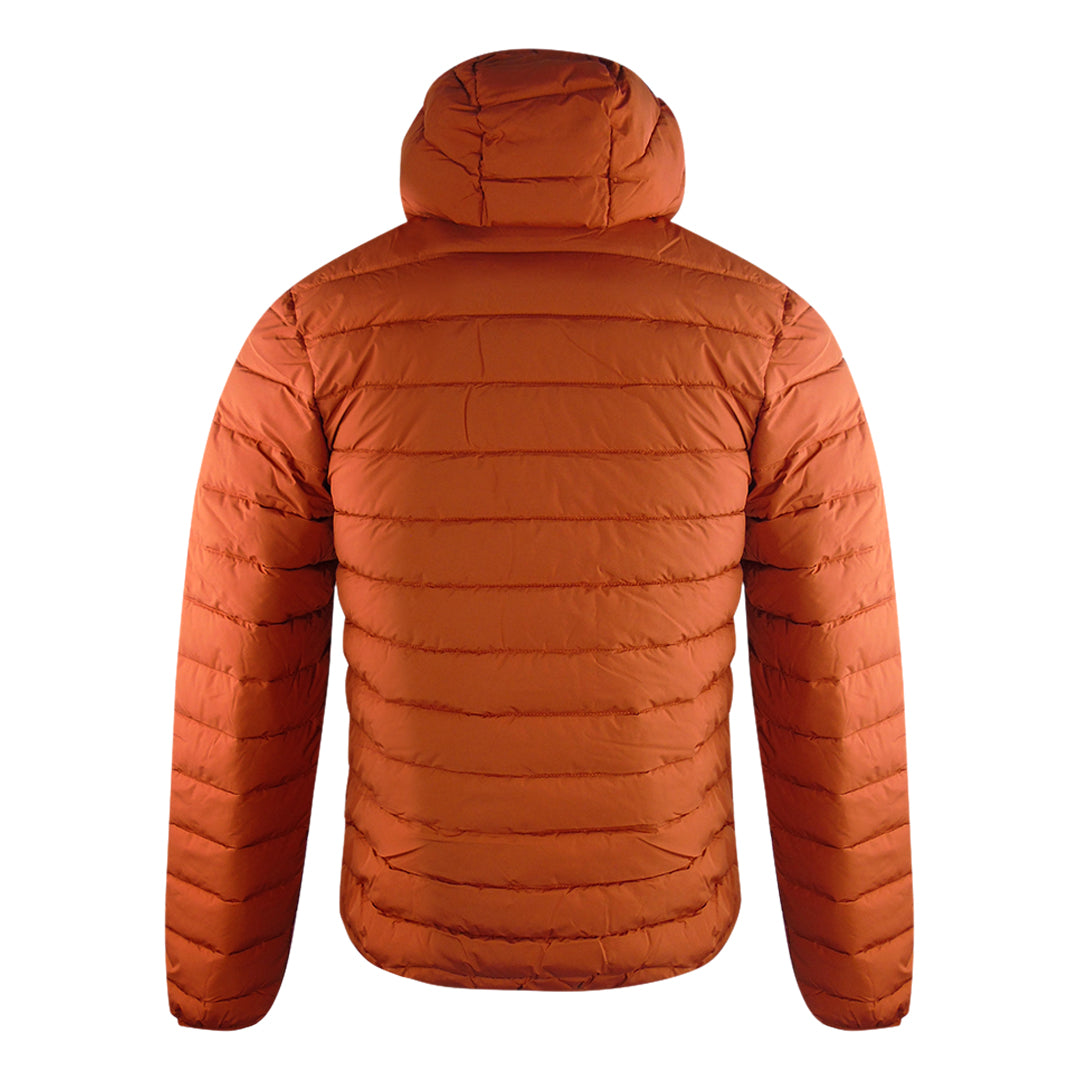 Aquascutum Active 100Gr Hooded Rust Orange Jacket