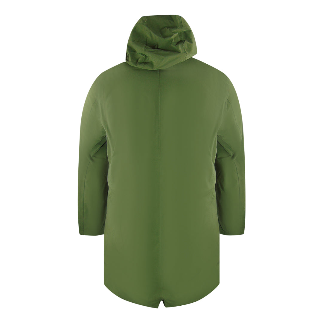 Aquascutum Active 3-Way Parka Army Green Down Parka Jacket
