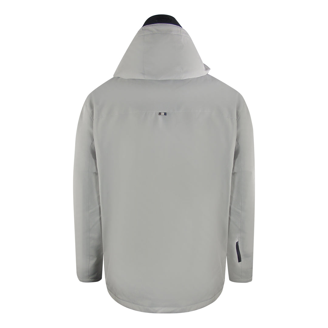 Aquascutum Active Hydroid Parka Antarctica White Parka Jacket