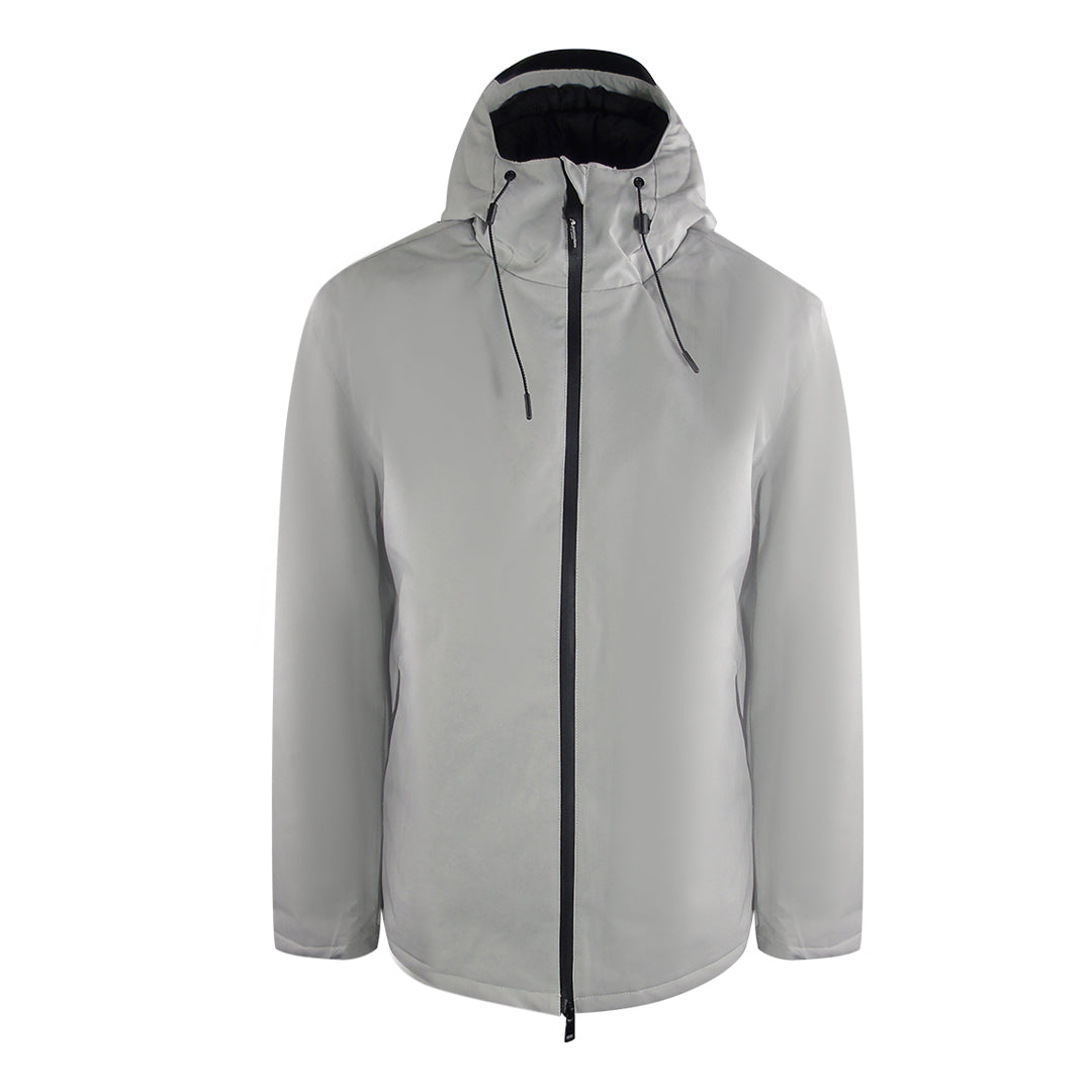 Aquascutum Active Hydroid Parka Antarctica White Parka Jacket