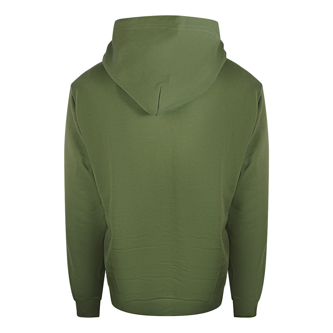 Diesel New D Logo Green Hoodie