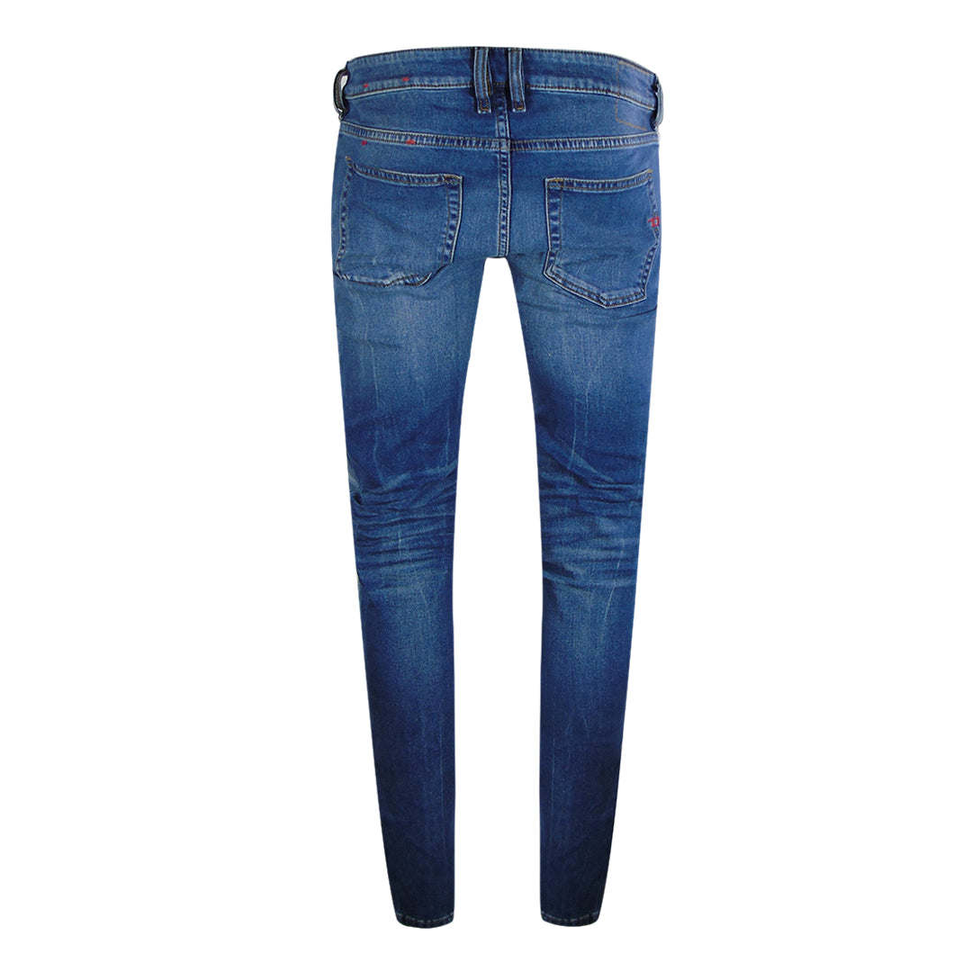 Diesel 1979 Sleeker Blue Denim Pants