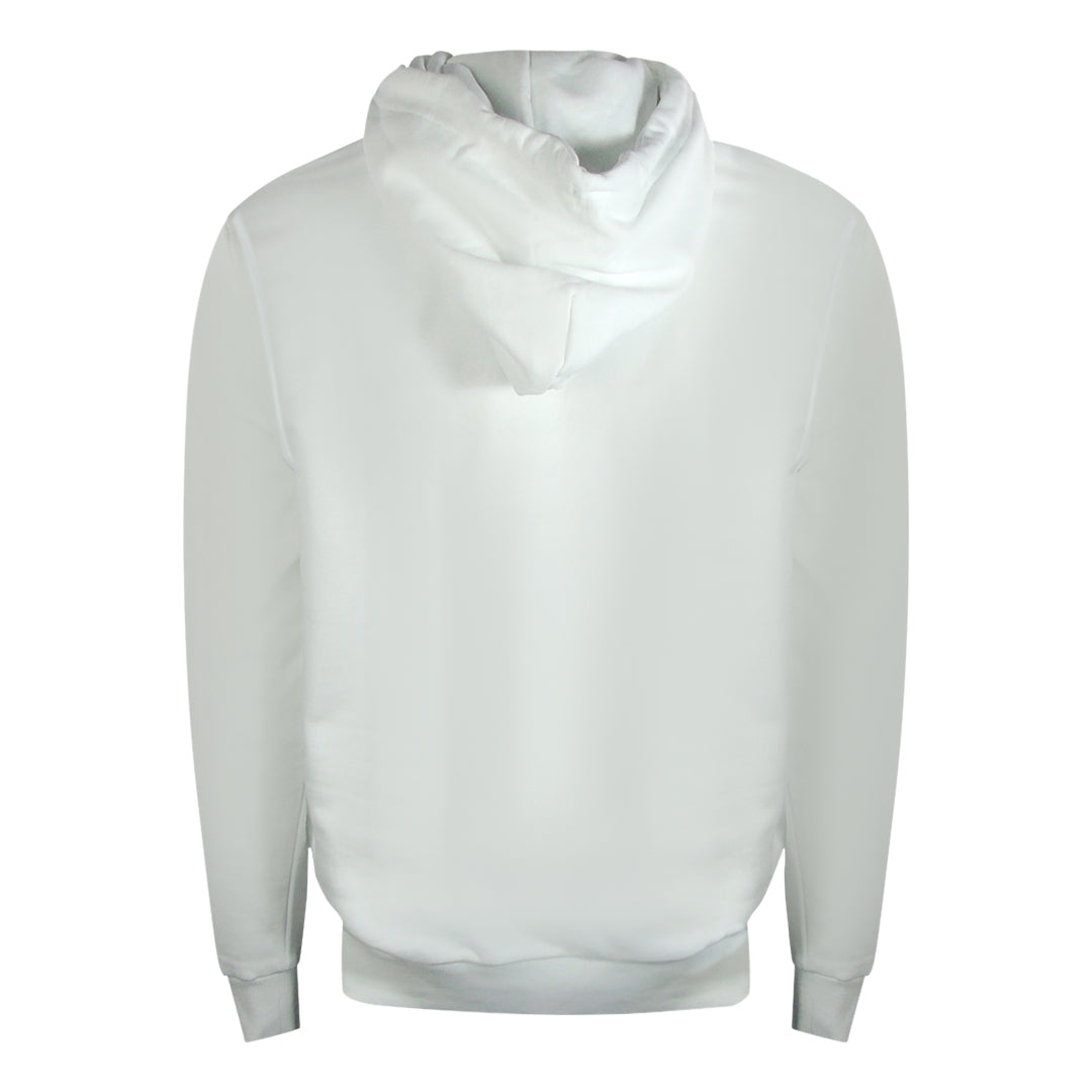 Diesel New D Logo White Hoodie