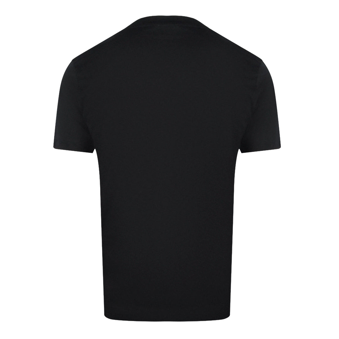 Diesel Branded Patch Logo Black T-Shirt