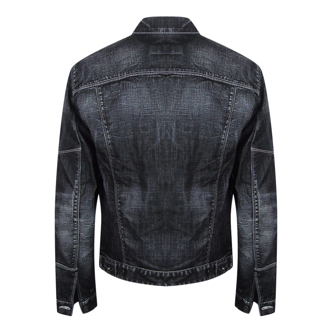 Dsquared2 Black Denim Jacket