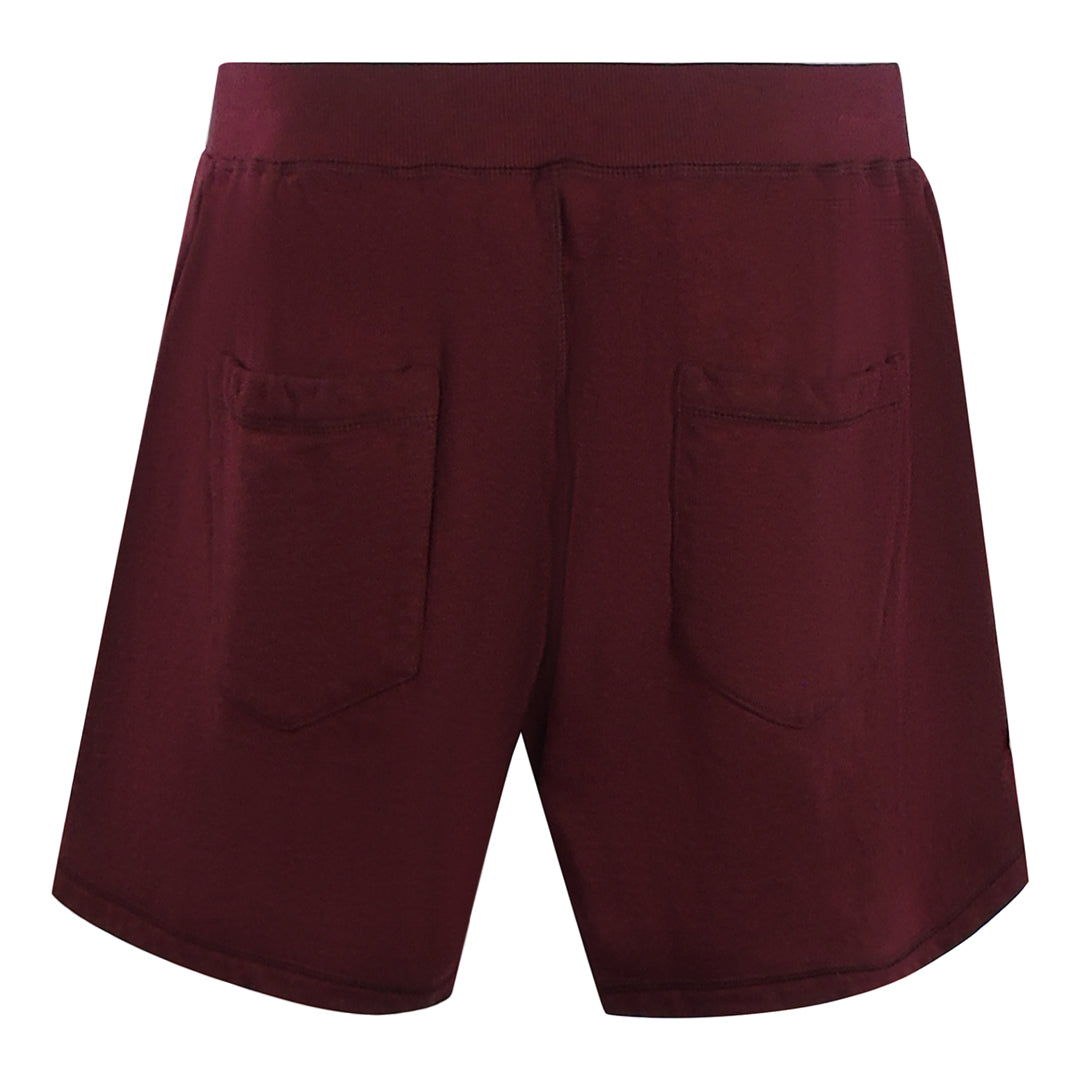 Dsquared2 Arnold Fit Burgundy Shorts
