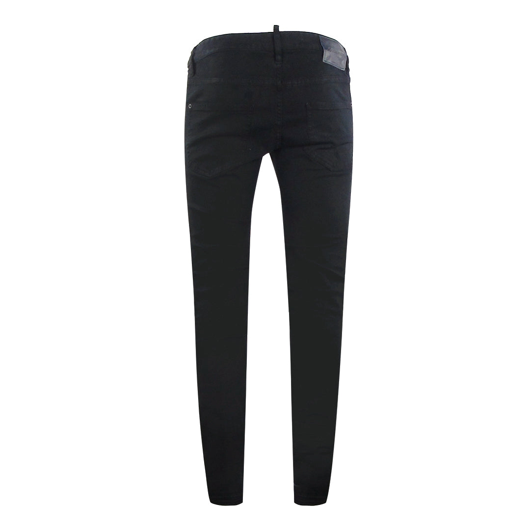 Dsquared2 Cool Guy Jean Black Reinforced Ripped Jeans