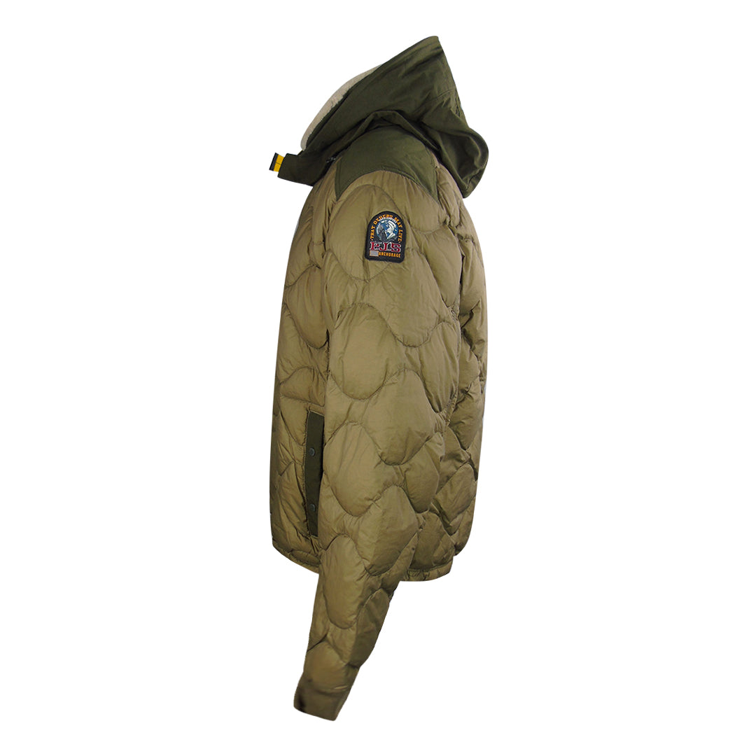 Parajumpers Akutan Deep Moss Green Down Jacket