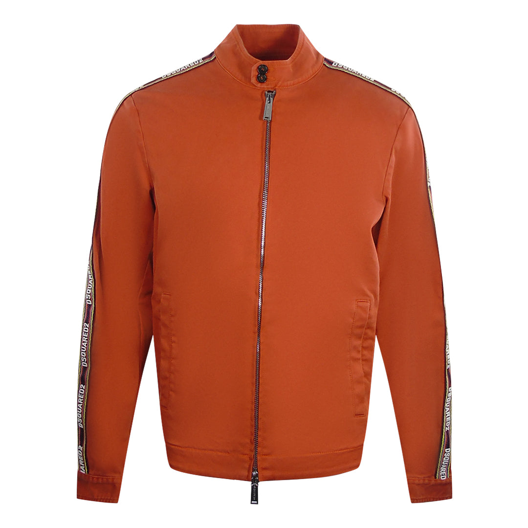 Dsquared2 Taped Sleeves Mecca Orange Jacket