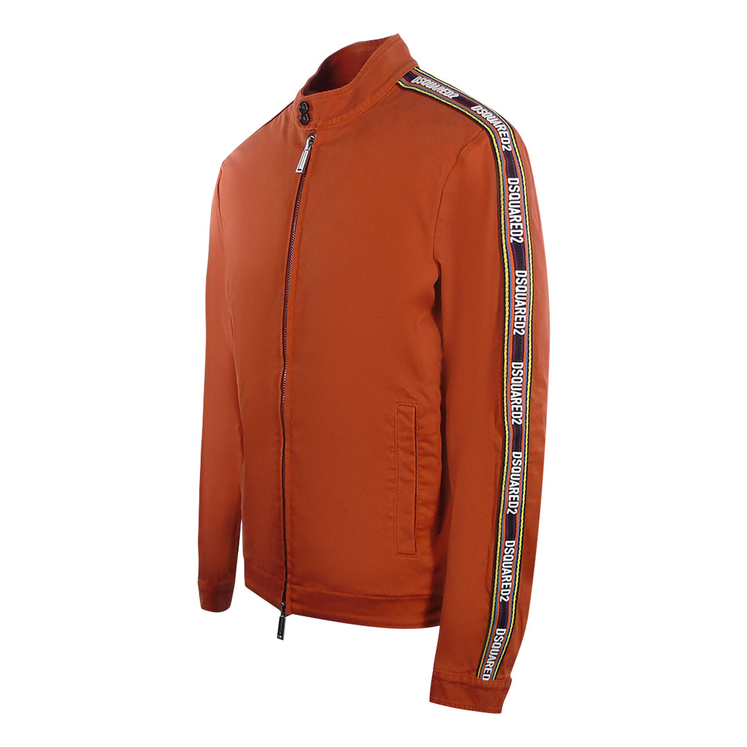 Dsquared2 Taped Sleeves Mecca Orange Jacket