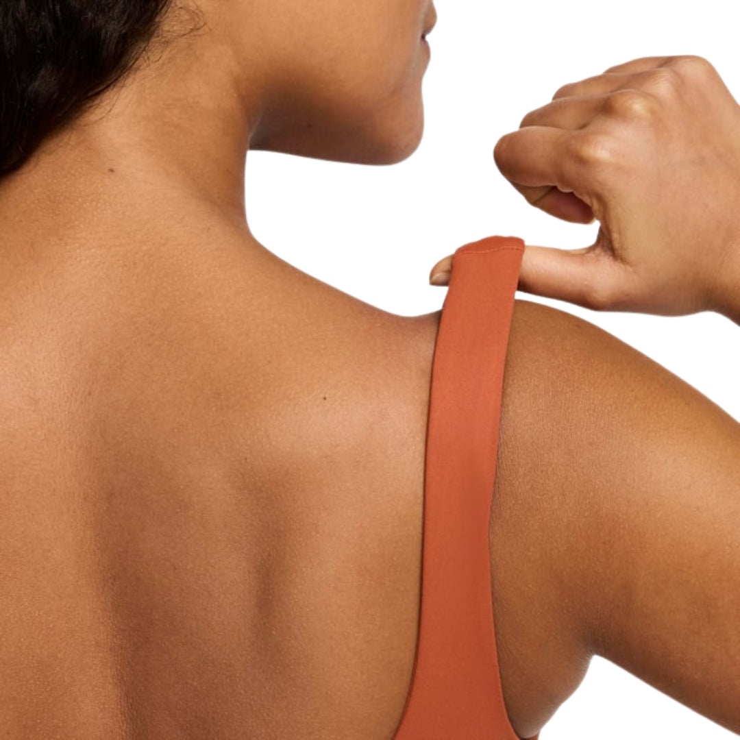 Nike Dv9855 825 Burnt Orange Training Top Female S