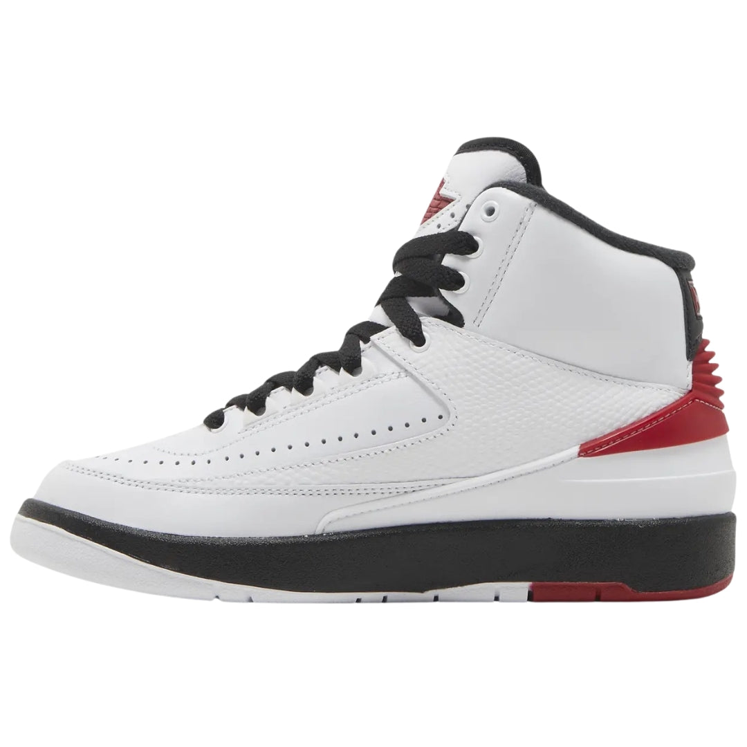 NIKE DX4400 106 Nike Air Jordan 2 Retro WHITE/BLACK/RED TRAINER WOMENS UK 6.5
