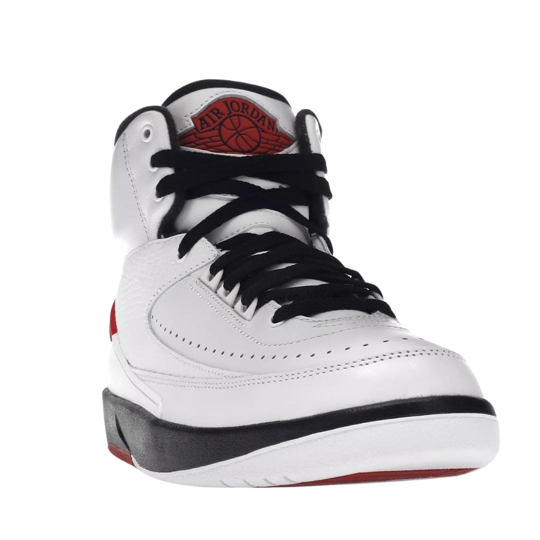 NIKE DX4400 106 Nike Air Jordan 2 Retro WHITE/BLACK/RED TRAINER WOMENS UK 6.5