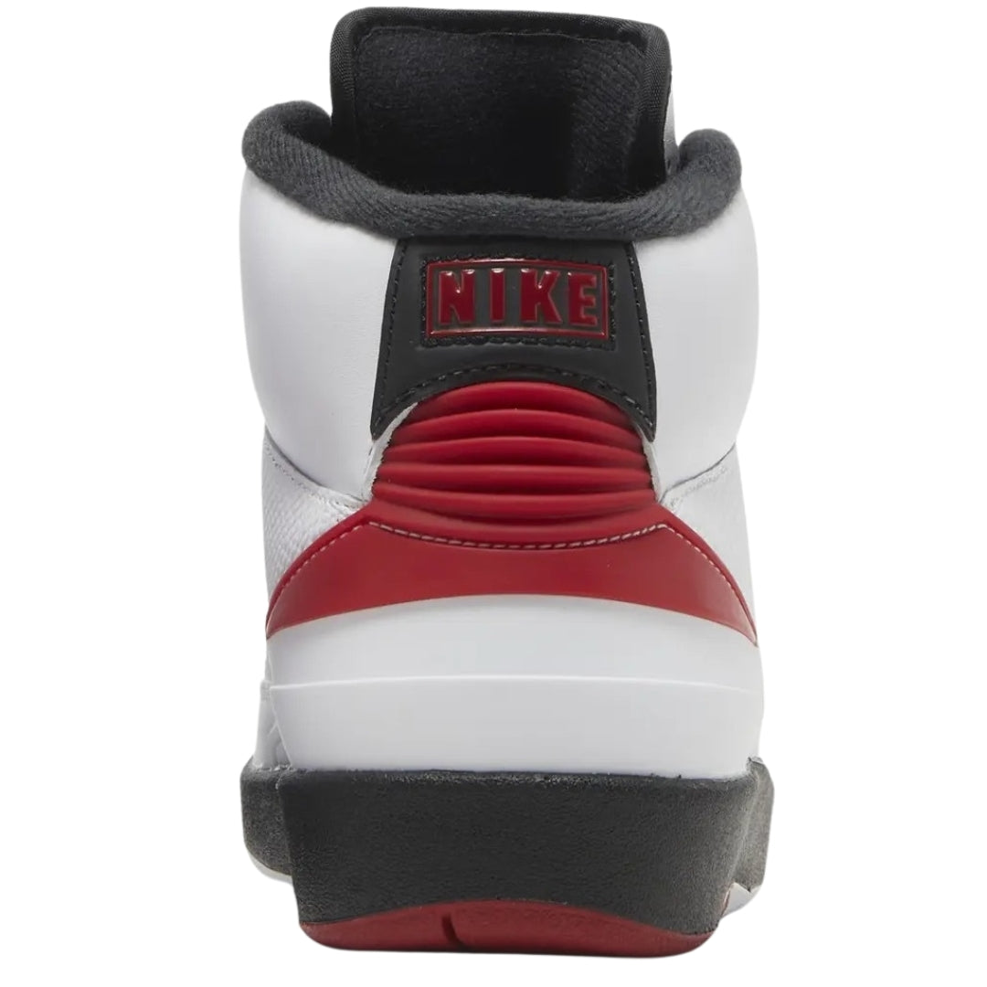 NIKE DX4400 106 Nike Air Jordan 2 Retro WHITE/BLACK/RED TRAINER WOMENS UK 6.5