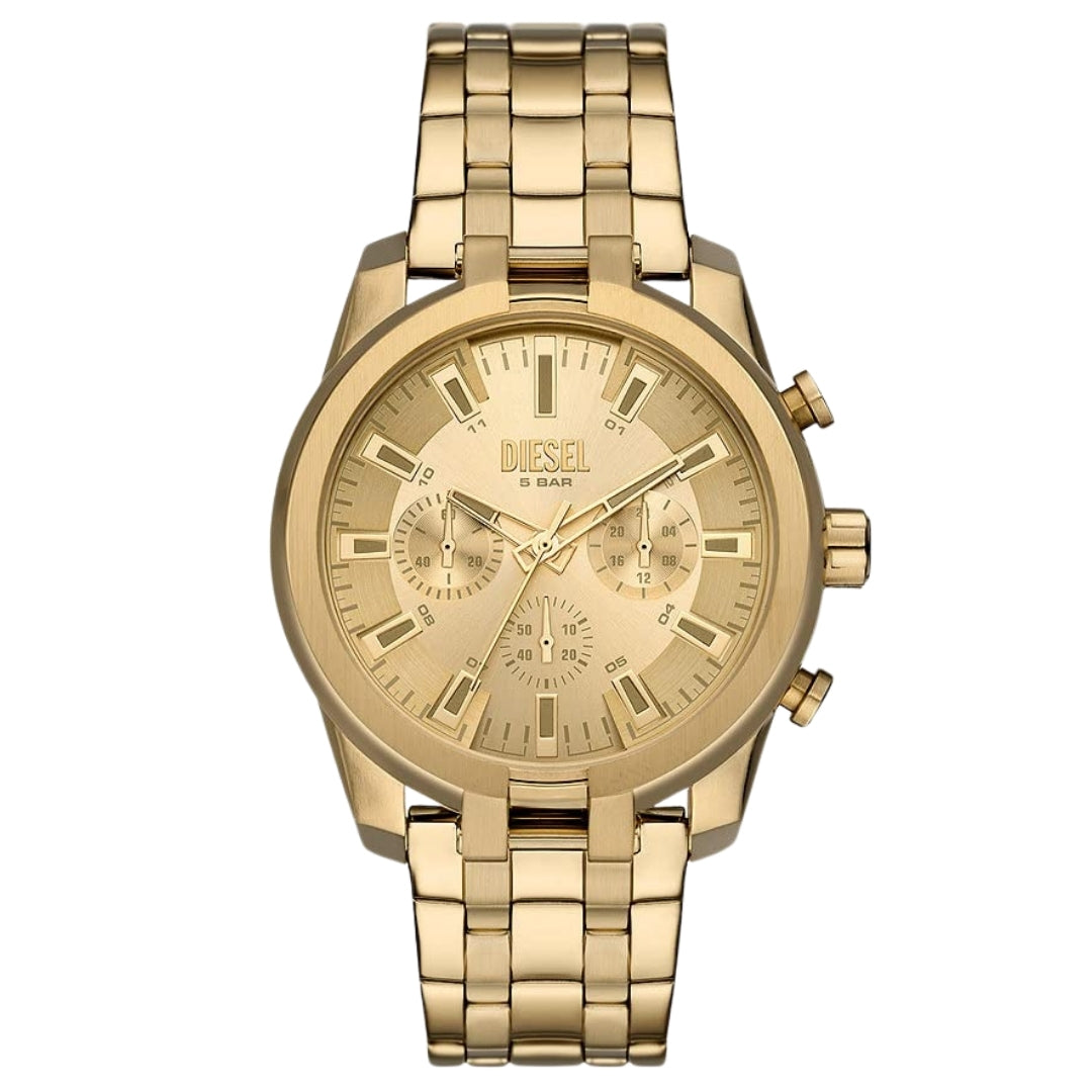 Diesel All Over Gold Watch
