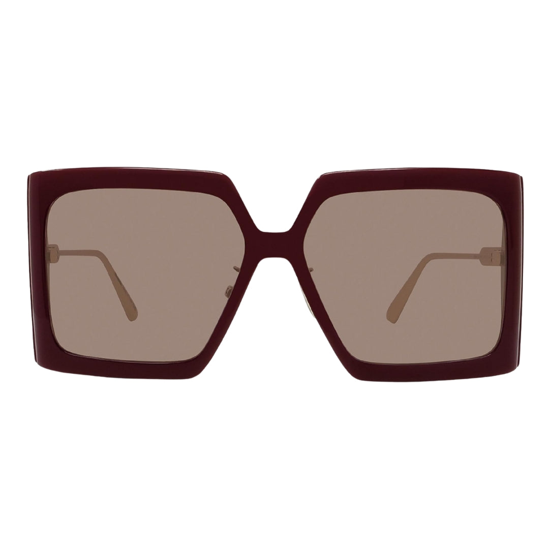 Dior DiorSolar Burgundy Framed Bordeaux Lens Sunglasses