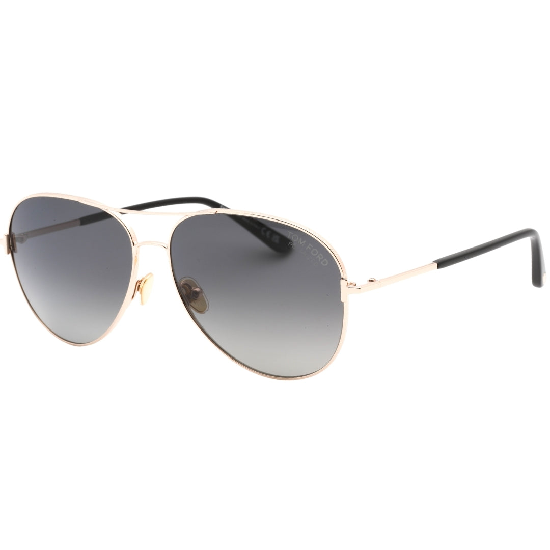 Tom Ford Ft0823 Clark 28D Rose Gold Sunglasses - Nova Clothing