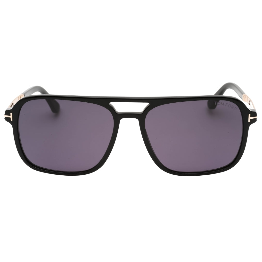 Tom Ford Crosby Shiny Black Sunglasses