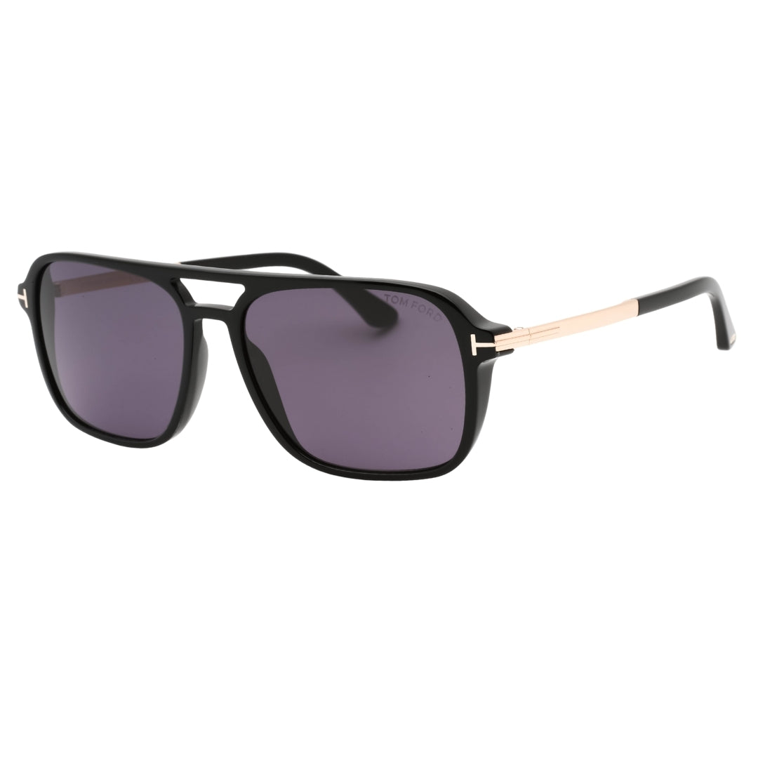 Tom Ford Crosby Shiny Black Sunglasses