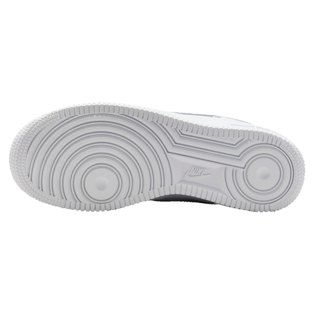 Nike Air Force 1 LE GS Triple White Trainers UK 1