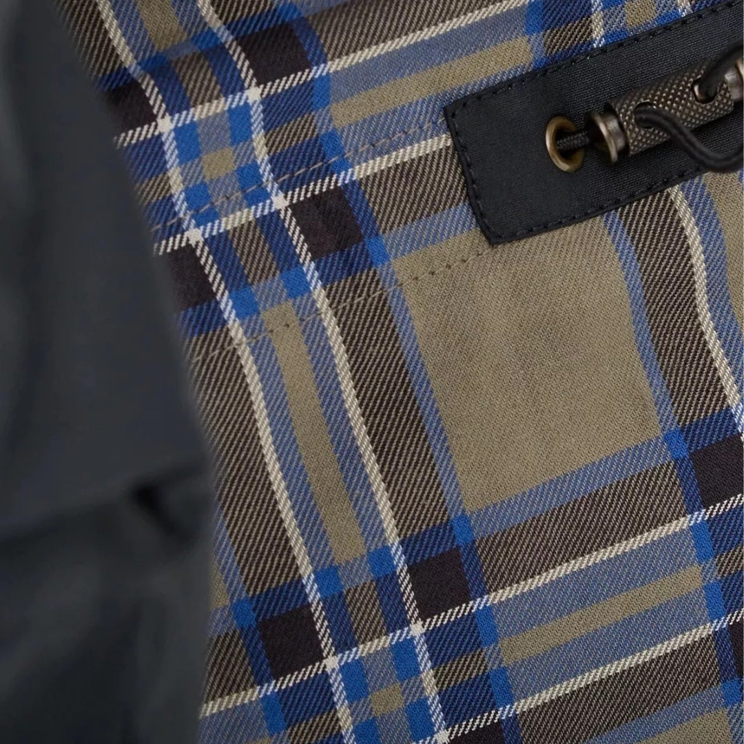 Belstaff Womens Fieldmaster Dark Ink Navy Blue Thin Jacket