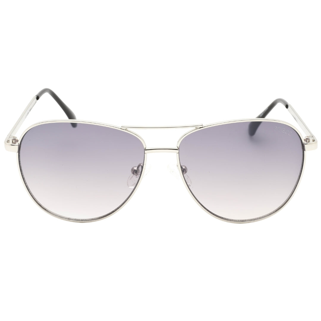 Guess Gradient Smoke Lens Silver Sunglasses