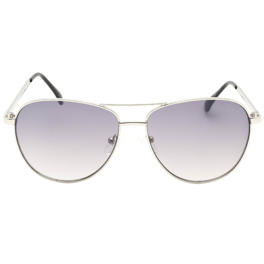 Guess Gradient Smoke Lens Silver Sunglasses