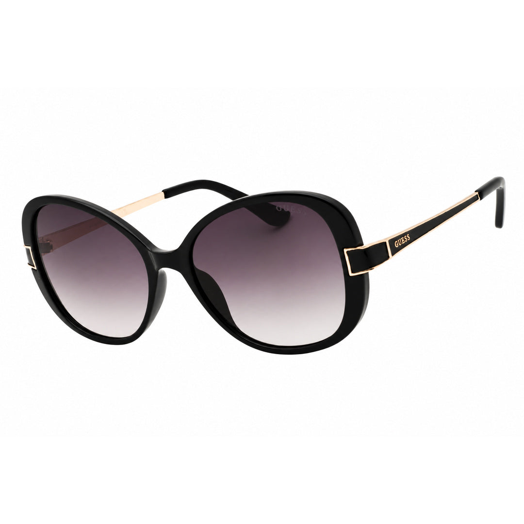Guess Factory Shiny Black Butterfly Sunglasses