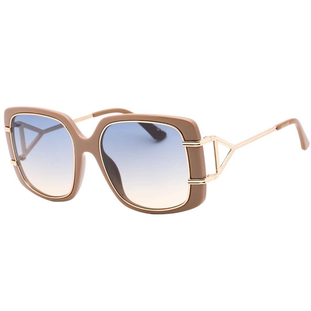 Guess Gradient Blue Shiny Beige Sunglasses