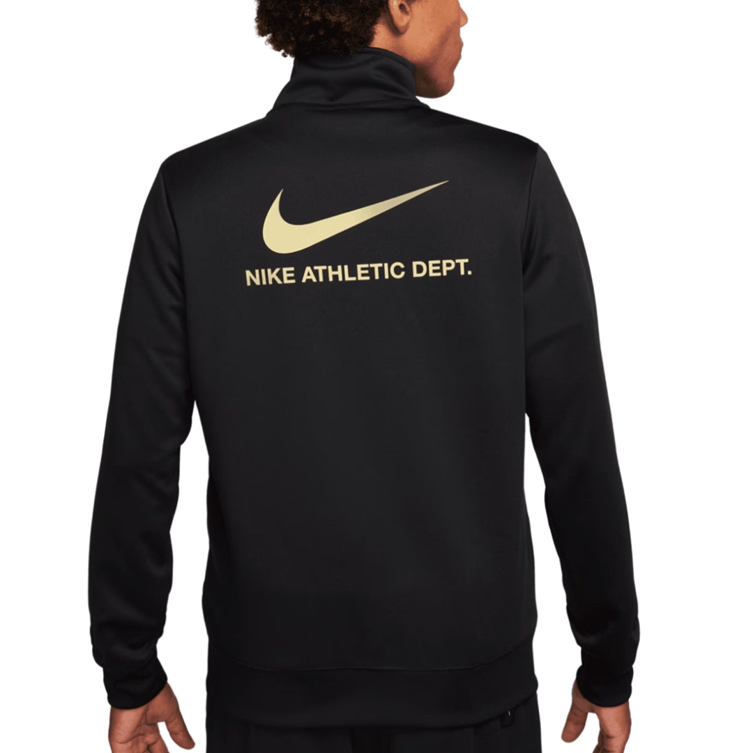 Nike Black Zip Up Top