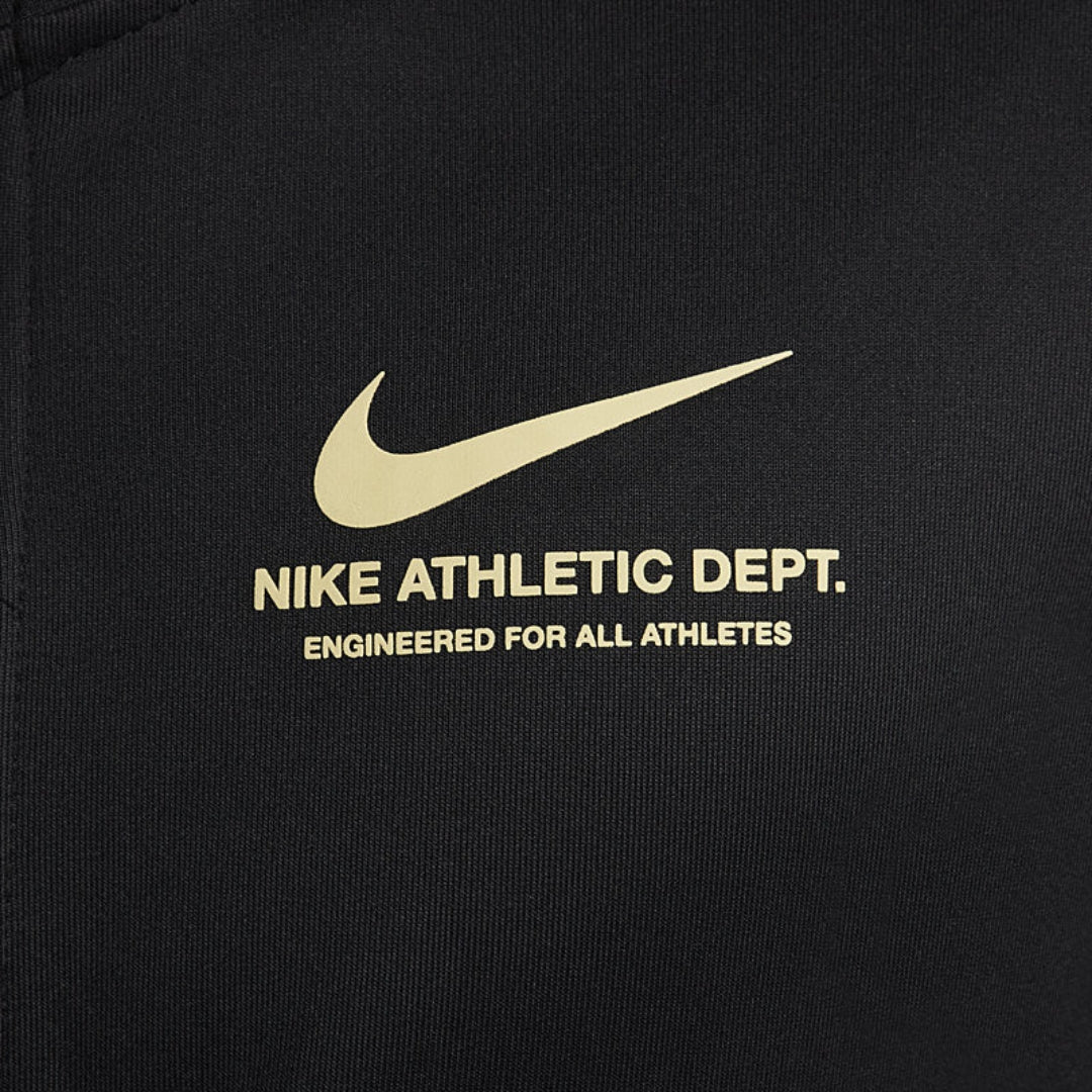 Nike Black Zip Up Top