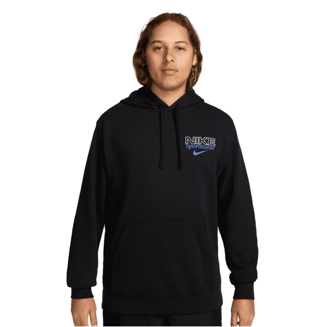 Nike Sportswear Graphic Overhead Black Hoodie