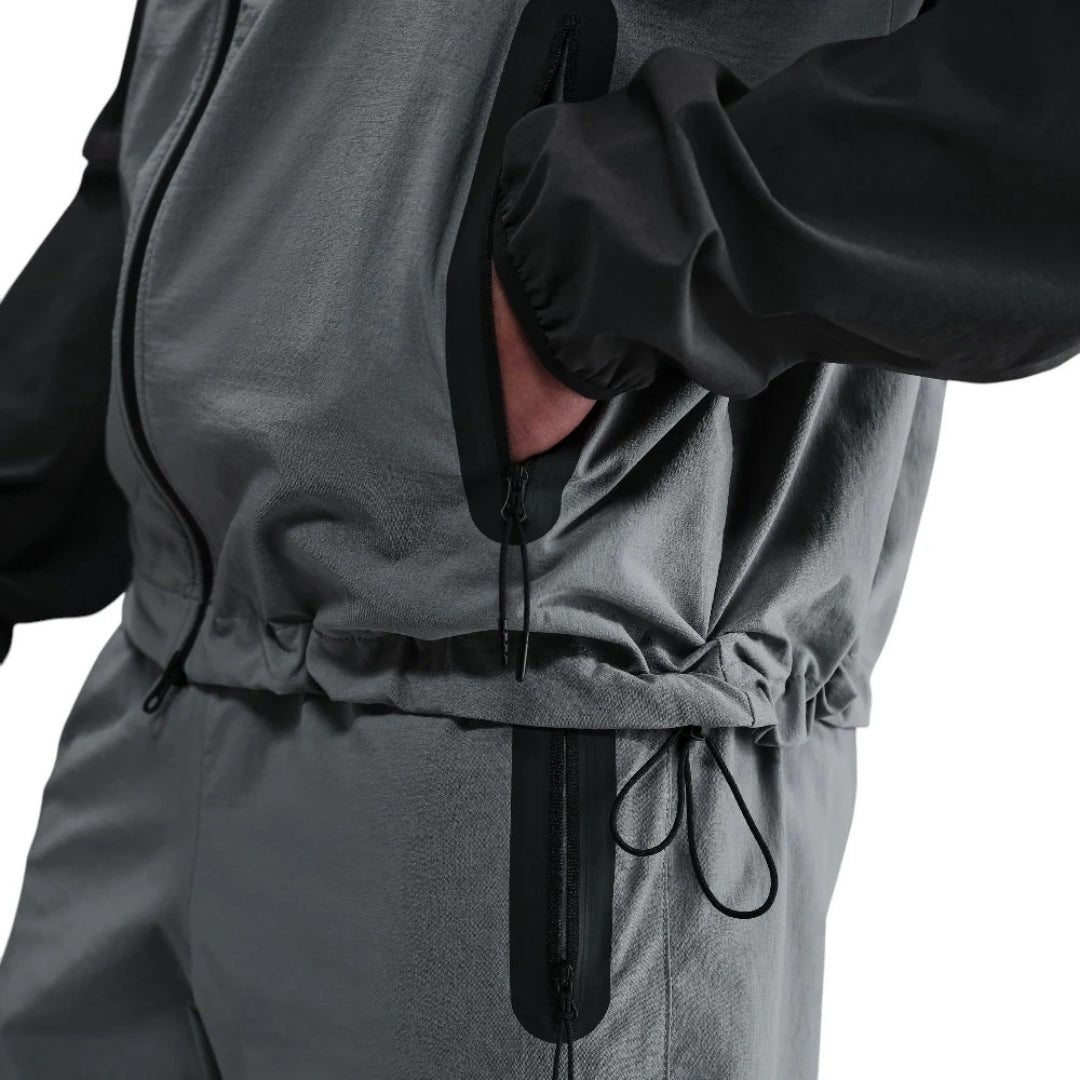 Nike Tech Windrunner Woven Smoke Grey Jacket XS