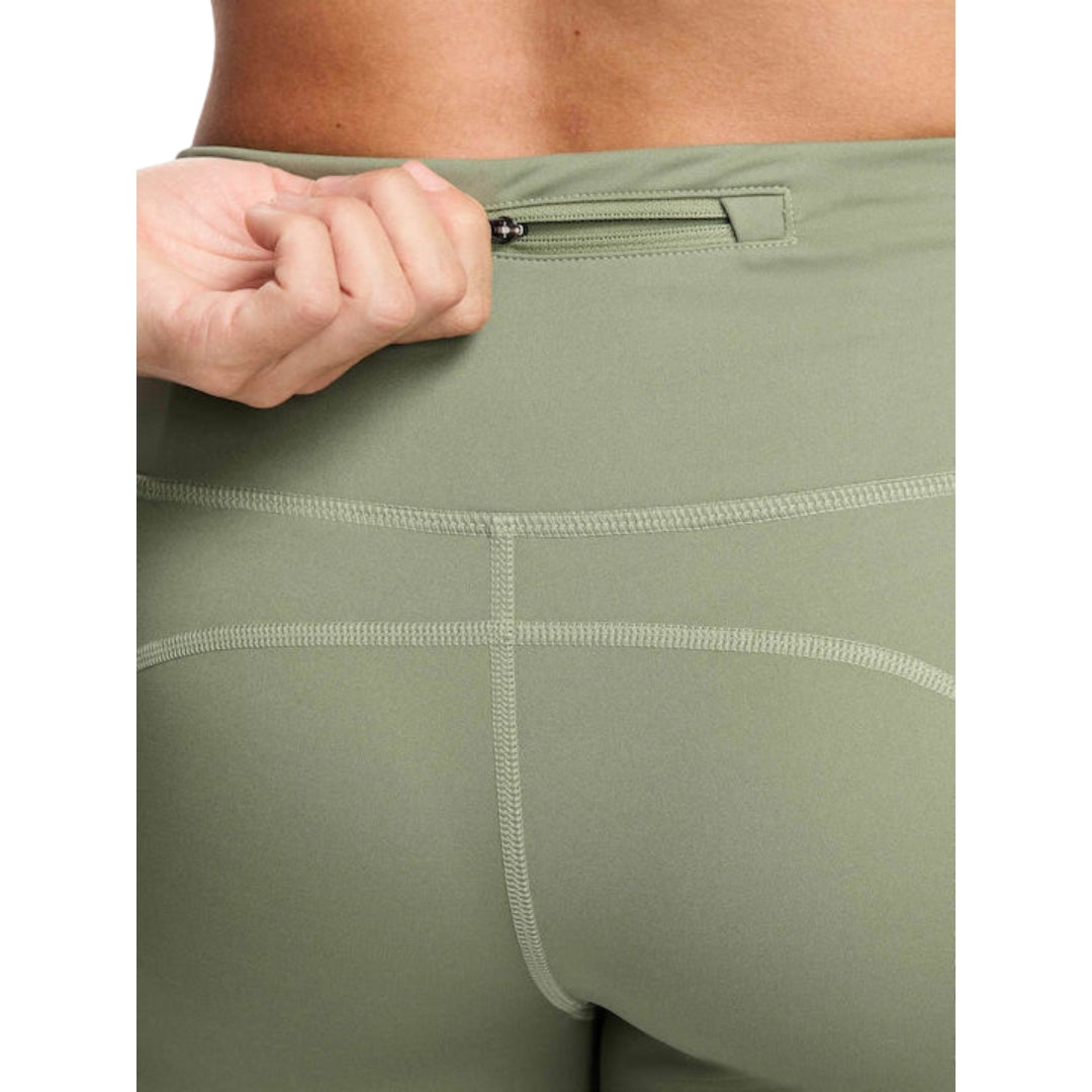 Nike Hv8555 386 Oil Green Leggings Female XS