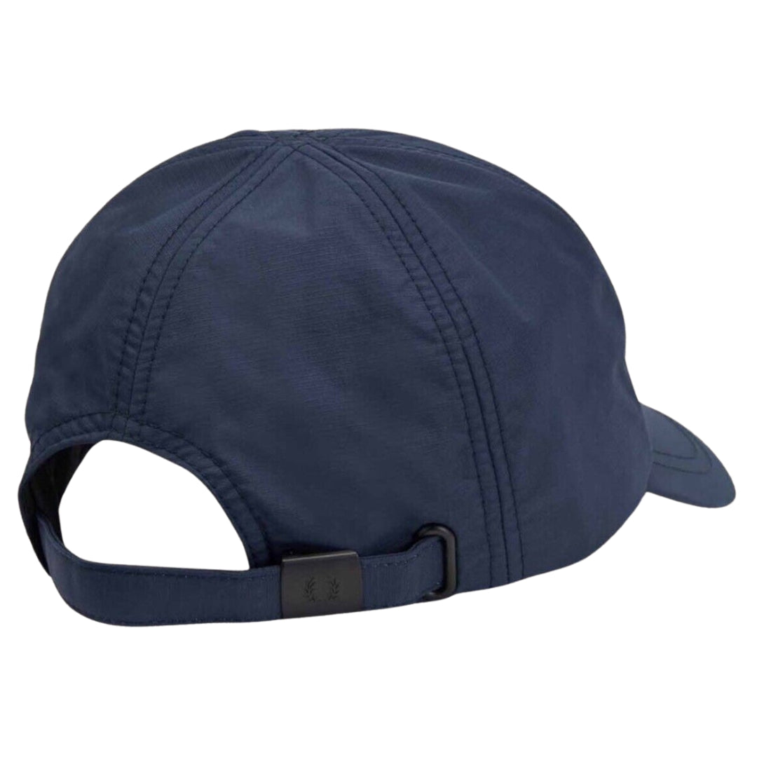 Fred Perry Ripstop Logo Navy Blue Hat