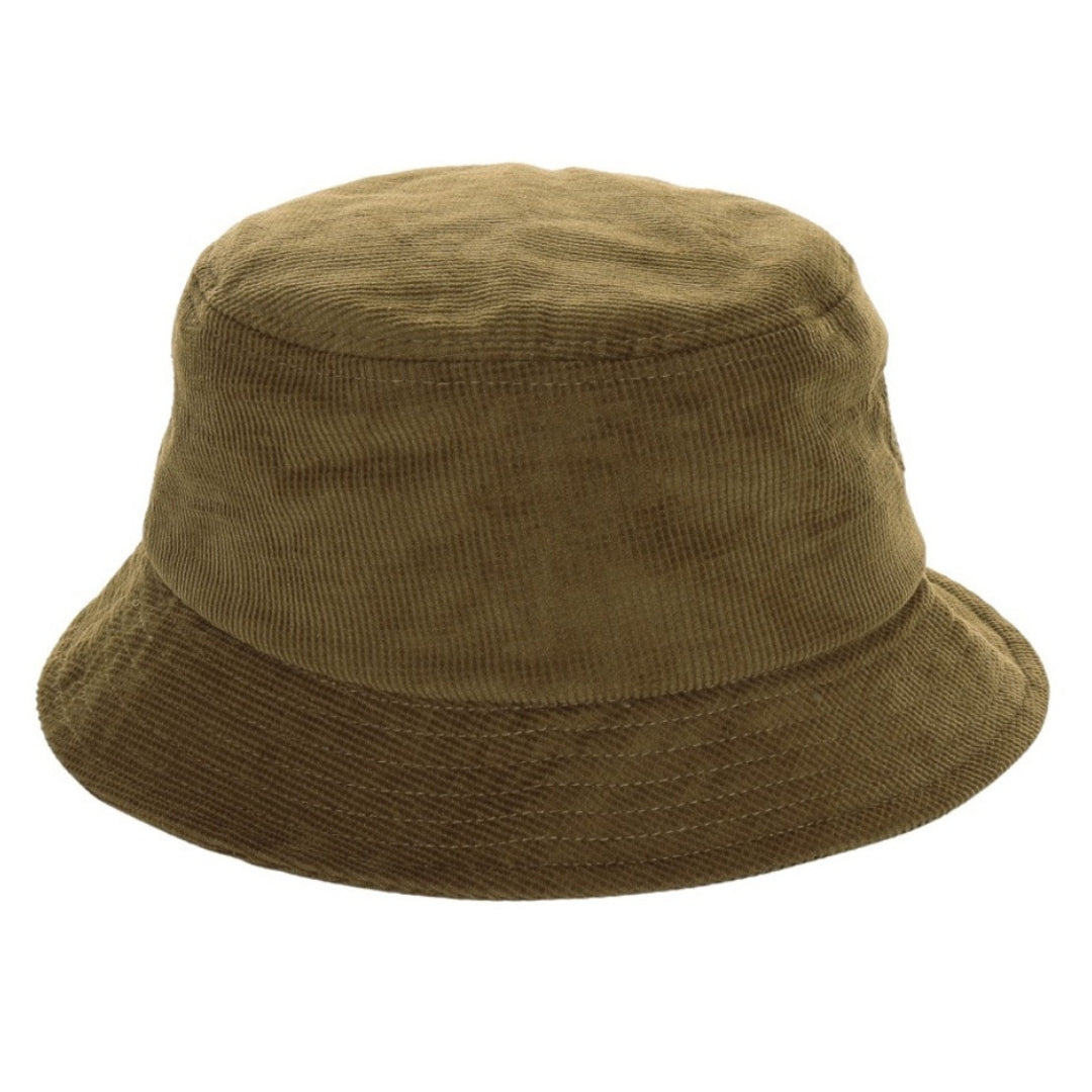 FRED PERRY HW6690 R44 SHADED STONE/BLACK CORD BUCKET HAT S
