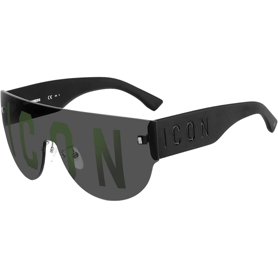 Dsquared2 Icon Grey Lens Black Sunglasses