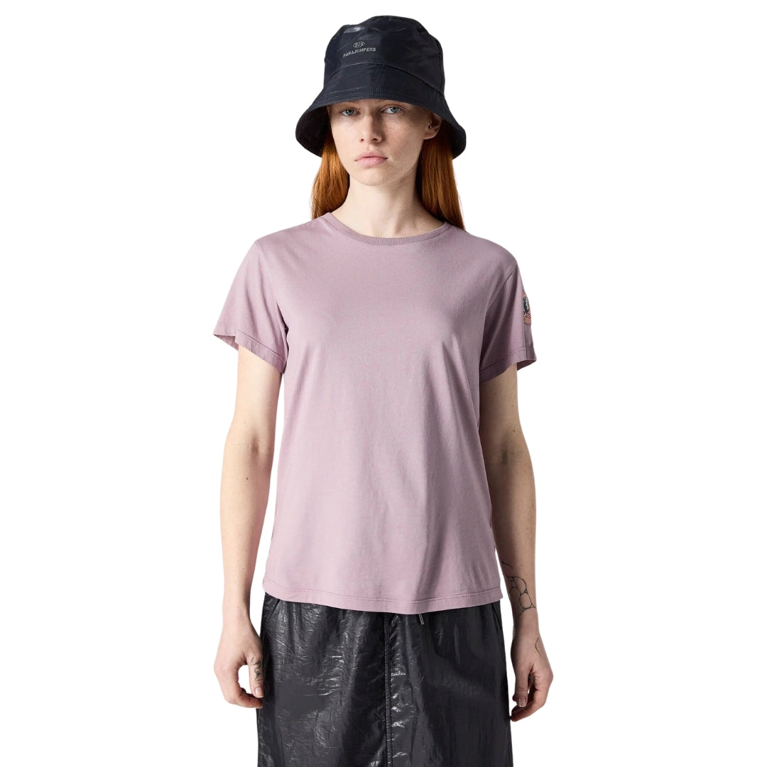 Parajumpers ICONIC TEE - WOMAN 251MPWTSGT31 TAUPE ALLOY S