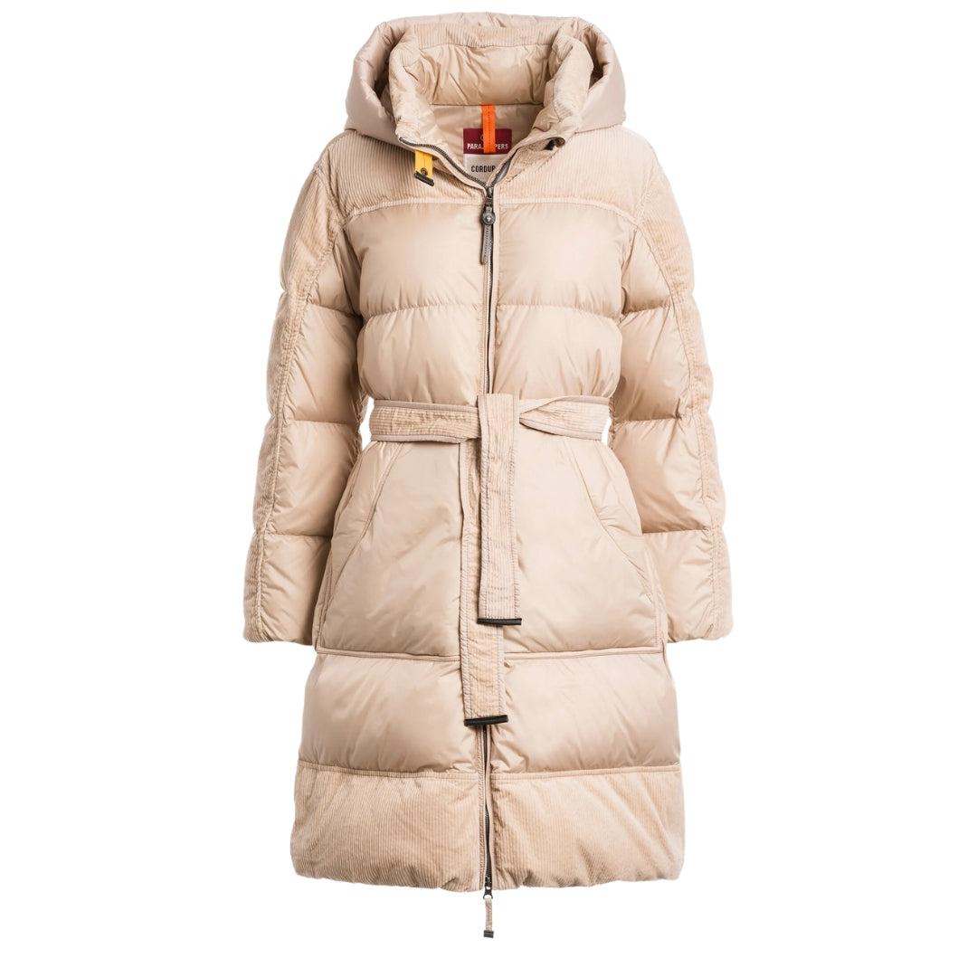 Parajumpers INTERSTELLAR PWPUCU32 253 SUN KISSED Beige Comfort Fit Long Down Jacket Womens S
