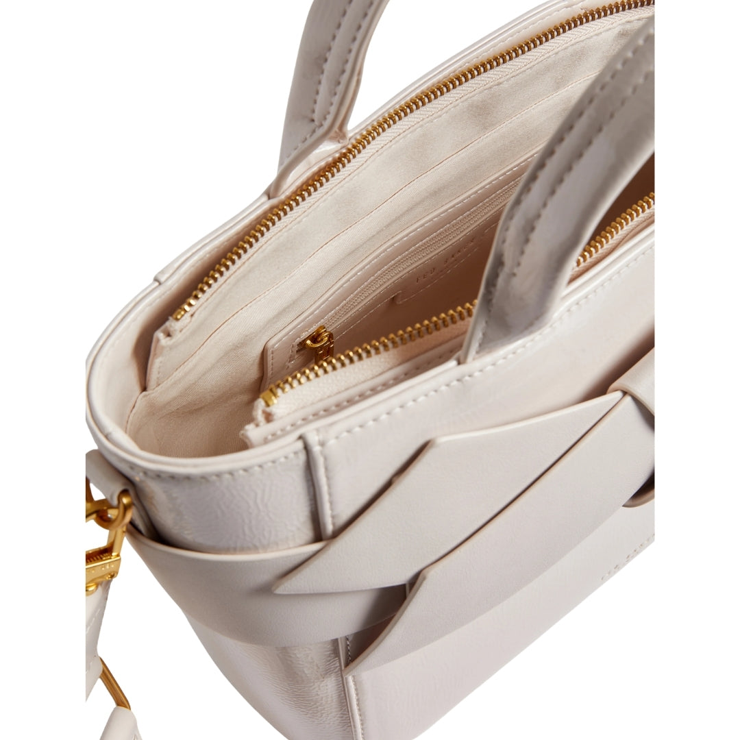 Ted Baker Jimsa Knot Bow Ivory Crossbody Bag