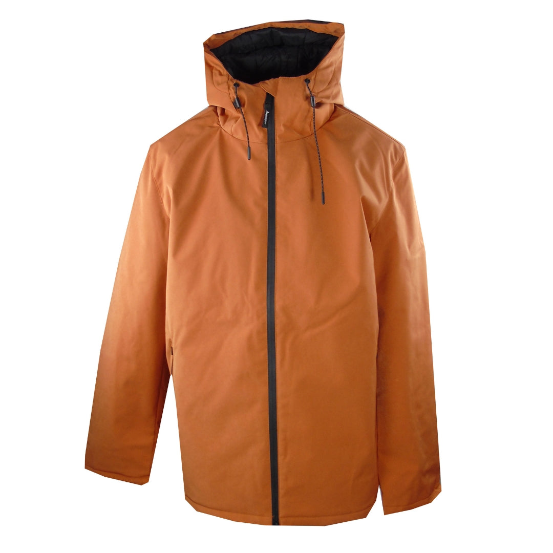 Aquascutum Active Hydroid Rust Orange Parka Jacket