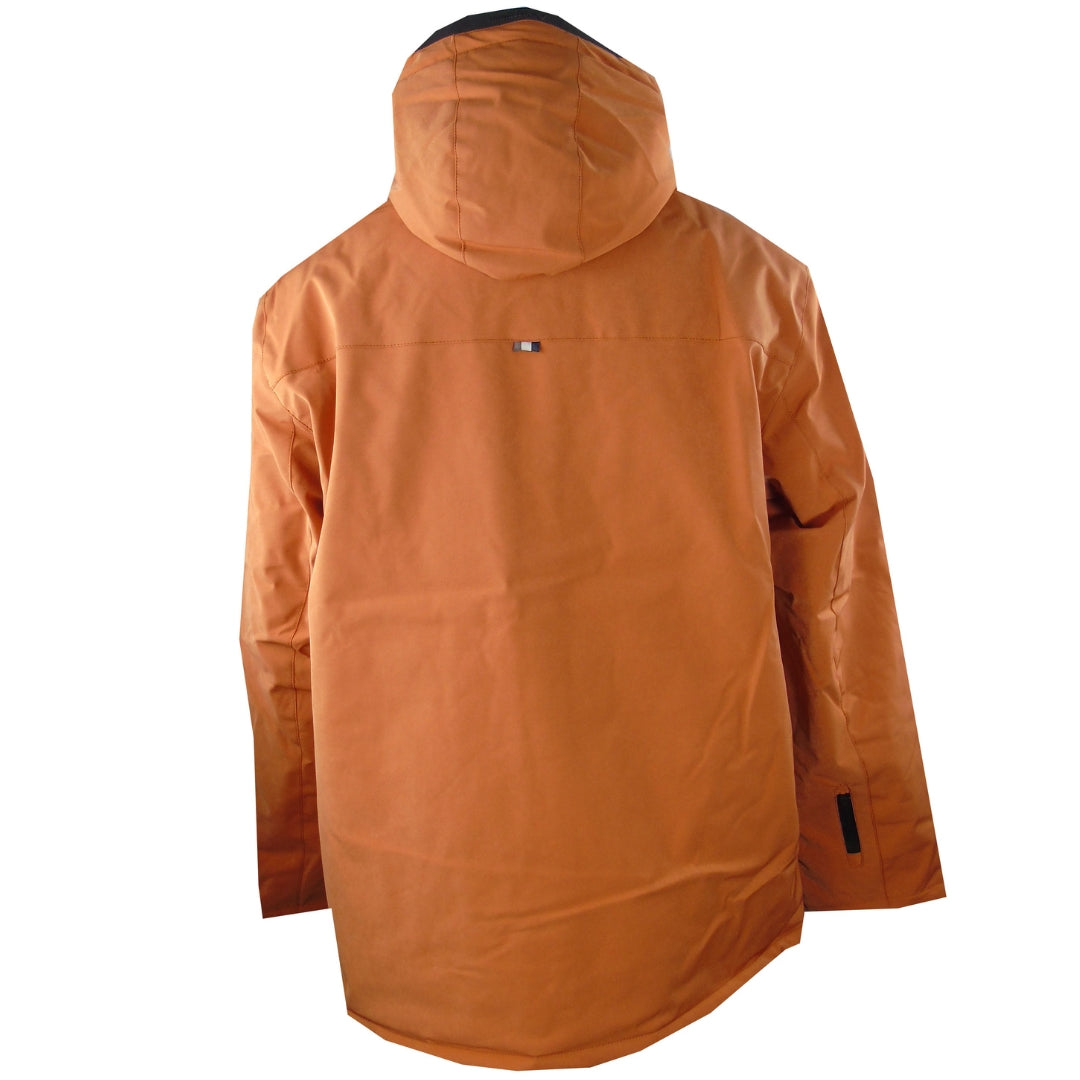 Aquascutum Active Hydroid Rust Orange Parka Jacket