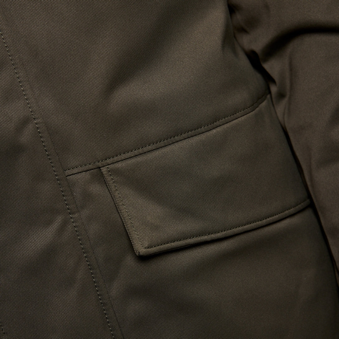 Lyle & Scott Green Olive Parka XS